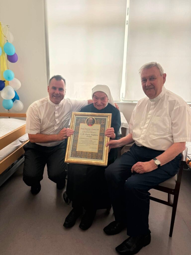 Naša s. M. Magdalena Mrzljak slavi svoj 100. rođendan