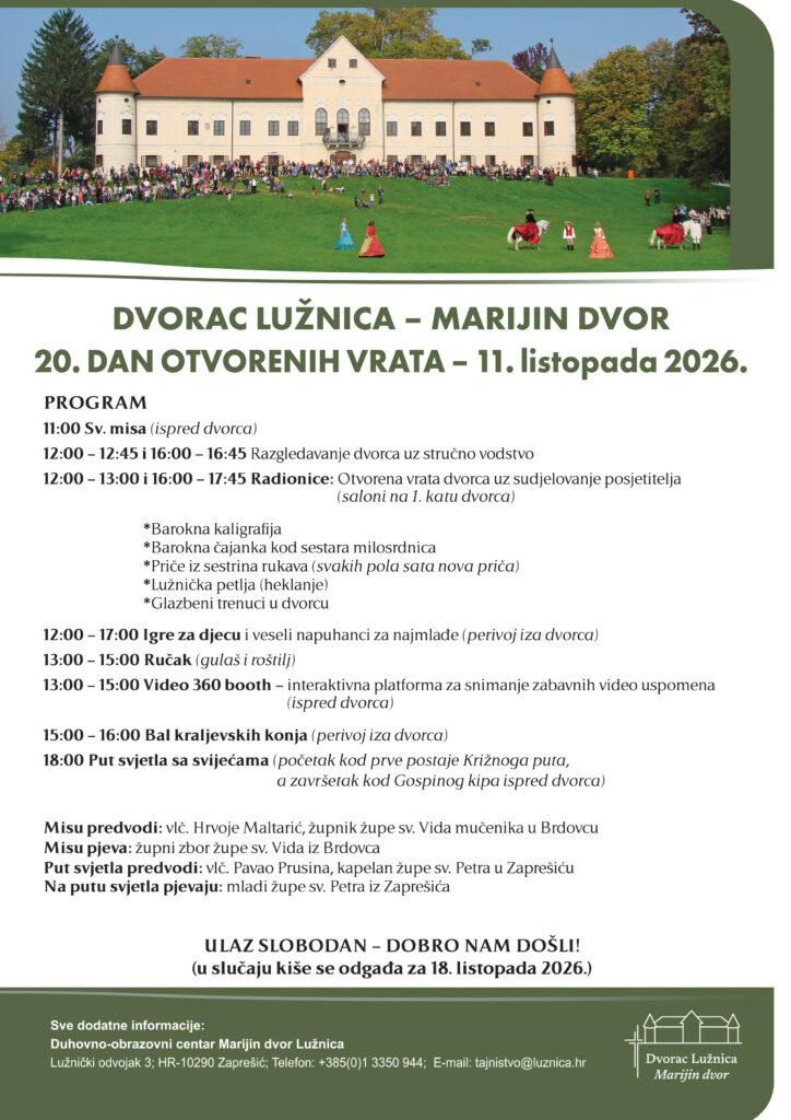 Dan otvorenih vrata u Lužnici - 11. 10.